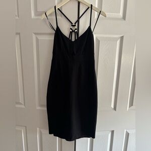 Laundry By Shelli Segal Black Dress with Strappy Details